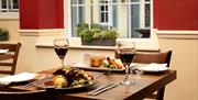 Dining at The Lake District Castle Inn Hotel and Spa