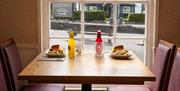 Food and drink at The Lake District Castle Inn Hotel and Spa