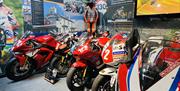 Motorcycles and Racing Bikes at Lakeland Motor Museum in Newby Bridge, Lake District