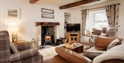 Living room in Hill Top Cottage from Classic Cottages in the Lake District, Cumbria