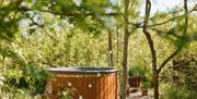 Hot tub at The Wrens Nest from Classic Cottages in the Lake District, Cumbria