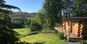 Fell Views from a Glamping Cabin at Thornthwaite Farm in Broughton-in-Furness, Lake District