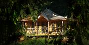 Lowther_Castle_rose_garden_summerhouse