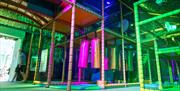 Indoor adventure play park at BeWILDerwood Lake District in Windermere