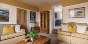 Living room at Wansfell View in Hawkshead, Lake District