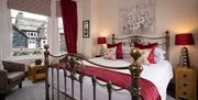 Red Room with Superior King Bed at Melrose Guest House in Ambleside, Lake District