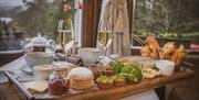 Afternoon tea at Merewood Country House Hotel