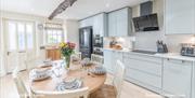 Kitchen and dining space in a cottage available from Fernwood Cottages in the Lake District & Cumbria