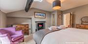 Double bedroom in a cottage available from Fernwood Cottages in the Lake District & Cumbria