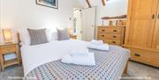 Double bedroom in a cottage available from Fernwood Cottages in the Lake District & Cumbria