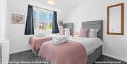 Twin bedroom in a cottage available from Fernwood Cottages in the Lake District & Cumbria