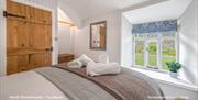 Double bedroom in a cottage available from Fernwood Cottages in the Lake District & Cumbria