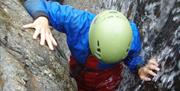 Ghyll Scrambling with Adventure Vertical in Cumbria