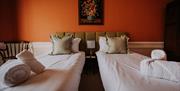 Twin/Double Bedroom at The Pheasant Lodge