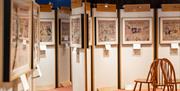 Exhibits at Quaker Tapestry Museum, Kendal