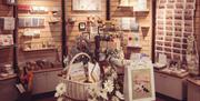 The shop at Quaker Tapestry Museum, Kendal