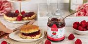 Raspberry Prosecco Jam from Lakeland Artisan, made in the Lake District, Cumbria