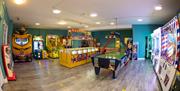 Amusements at Fallbarrow Holiday Park in Bowness-on-Windermere, Lake District