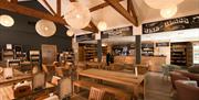 Deli and cafe at Fallbarrow Holiday Park in Bowness-on-Windermere, Lake District