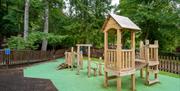 Playground area at White Cross Bay Holiday Park in Windermere, Lake District