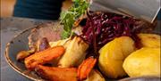 Roast dinner from The Peddler in Whitehaven, Cumbria