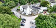 Aerial view of The Royal Hotel, Dockray