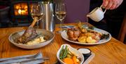 Enjoy delicious home-cooked food at The Royal Hotel, Dockray
