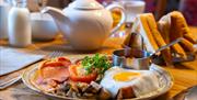 Delicious cooked breakfast at The Royal Hotel, Dockray