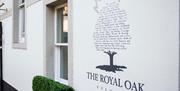 Exterior Signage at The Royal Oak, Keswick in the Lake District, Cumbria