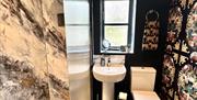 Shower room in La Petite Mews from Muddy Boots Escapes in Kirkby Stephen, Cumbria