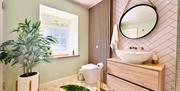 Bathroom in Arcade Royale from Muddy Boots Escapes in Kirkby Stephen, Cumbria