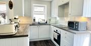 Kitchen in Scarpa from Muddy Boots Escapes in Kirkby Stephen, Cumbria