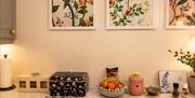 Kitchen decor at La Petite Mews from Muddy Boots Escapes in Kirkby Stephen, Cumbria