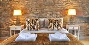 Double bedroom in Arcade Royale from Muddy Boots Escapes in Kirkby Stephen, Cumbria