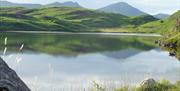 Views over Coniston Water near Spoon Hall Caravans near Coniston, Lake District