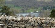 Views over Coniston Water near Spoon Hall Caravans near Coniston, Lake District