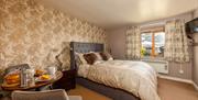 Double bedroom at Mosedale End Farm B&B and Glamping Pod in the Lake District, Cumbria