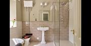 Bathroom at Rosetrees at The Lingholm Estate in Portinscale, Lake District