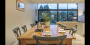 Dining area at Catbells Cottage at The Lingholm Estate near Portinscale, Lake District