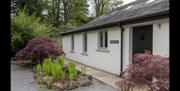 Entrance at Keepers Cottage at The Lingholm Estate near Portinscale, Lake District