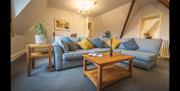 Living space at Skiddaw at The Lingholm Estate in Portinscale, Lake District