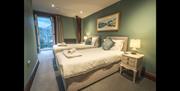 Twin bedroom at Derwentwater at The Lingholm Estate in Portinscale, Lake District