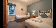 Twin room at Catbells Cottage at The Lingholm Estate near Portinscale, Lake District