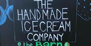 Handmade Ice Cream Co at The Barn in Pooley Bridge, Lake District