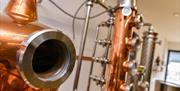 Stills inside the Distillery at Pennington's Spirits in Kendal, Cumbria © Christopher Holmes Photography