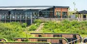 Exterior of Lodges at Ullswater Heights in Newbiggin, Lake District