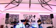 Live music at an event at The Halston in Carlisle, Cumbria