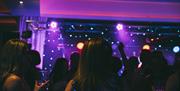 Guests dancing at an event at The Halston in Carlisle, Cumbria