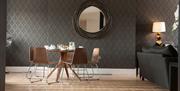 Living space in an apartment at The Halston in Carlisle, Cumbria © CN Magazines
