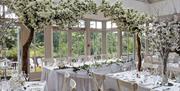 Weddings and decor at Broadoaks Country House in Troutbeck, Lake District
